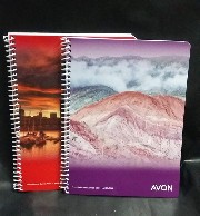 Cuaderno Gloria Avon con espiral 46 hojas